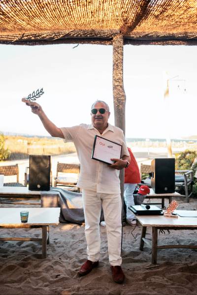 Bernard Papazian, le dirigeant des agences Papazian, a été honoré par Orpi.